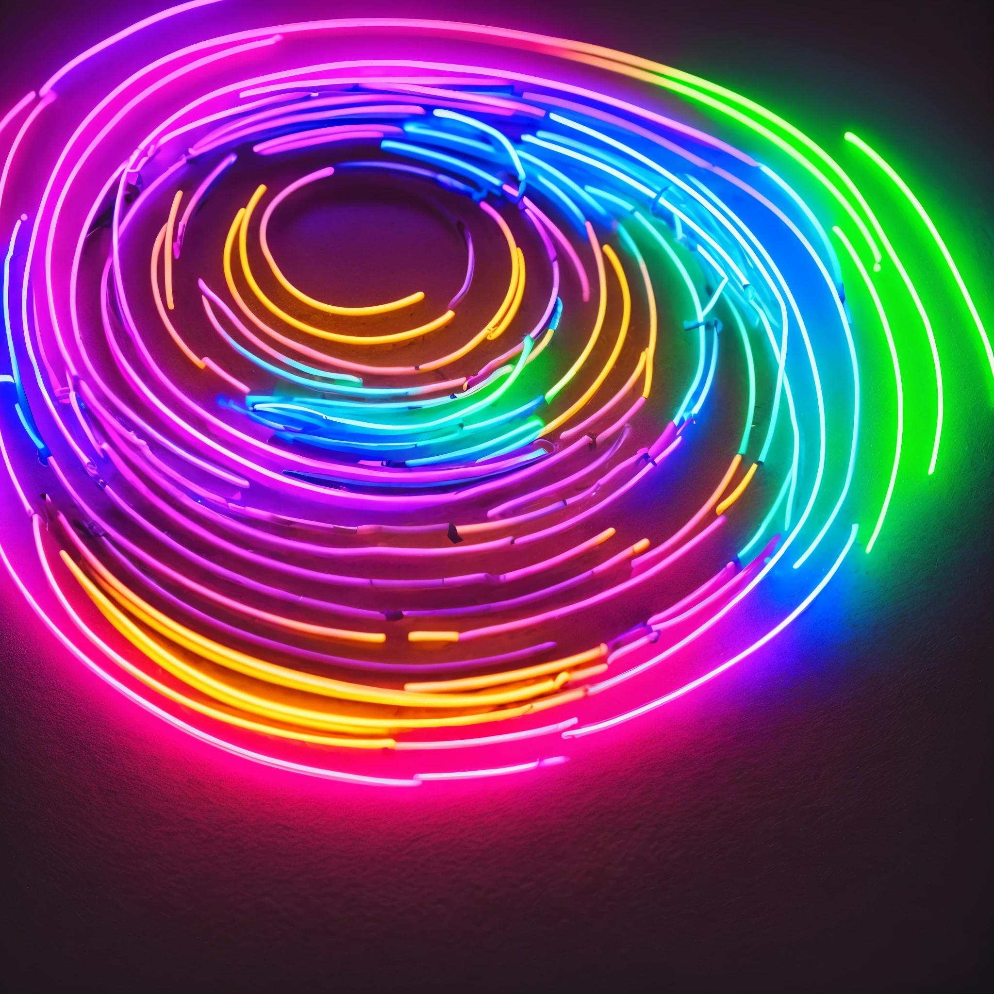 a close up of a neon ring on a black background, a glowing halo, purple and blue neon, neon rim light, glowing halo, iridiscent rim light, neon circles, symmetrical neon rim light, purple and pink and blue neons, purple and blue neons, luminous halo, neon ligh, violet and aqua neon lights, neon purple light