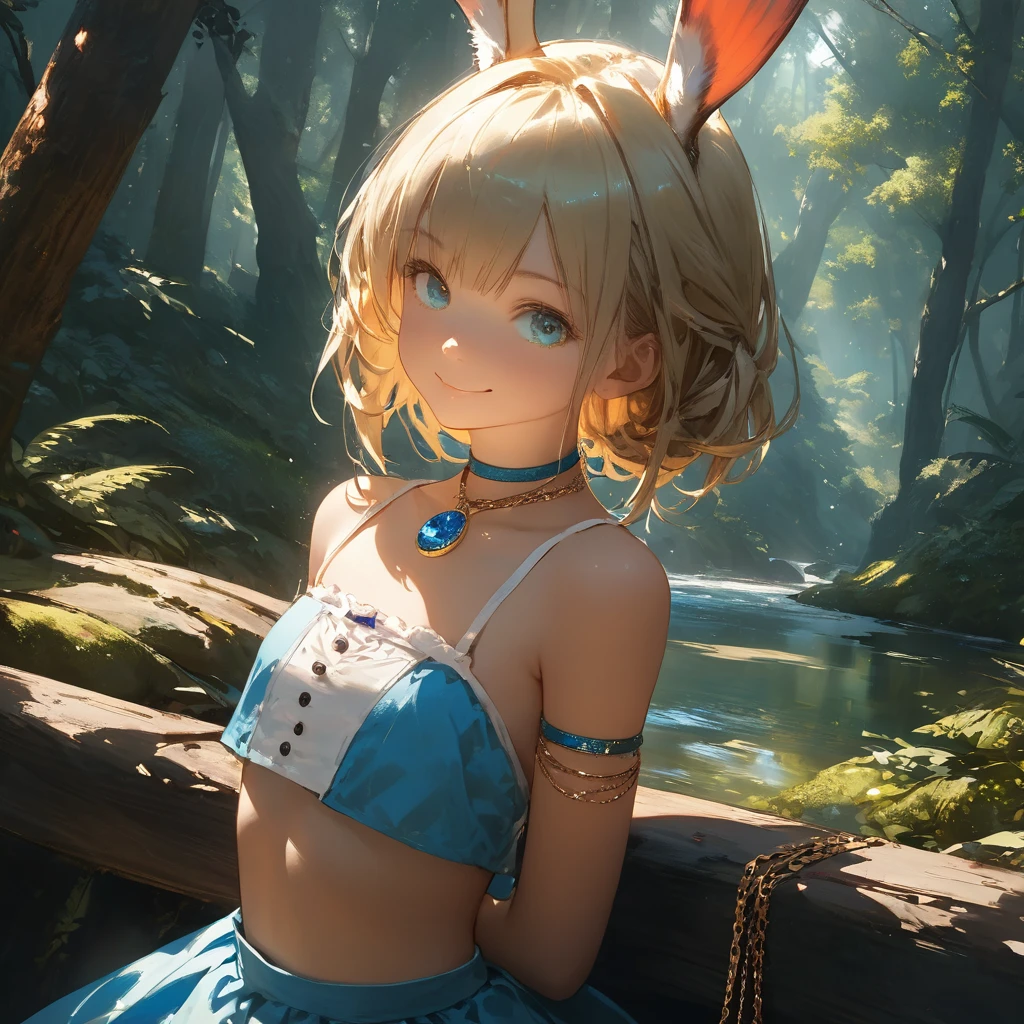 /draw (((Alice))) from alice_in_wonderland, ((****)), arms_crossed, flat_chest, highest realism, photographic_detail, perfect_clarity, perfect_detail, nai4, warm_lighting, detailed_ambiance, ((perfect_flat_chest)), ((8k resolution)). ((ultra realistic by Jeremy Mann and Rembrandt)). ((natural lighting)). ((volumetric lighting by Marton Bobzert)). ((super wide angle)). high detail. sharp focus. ((photorealistic by Ed Blinkey)). makeup. ((small)). oiled skin. tanned skin. (waist chain). cowboy_pose. choker. ((clever smirk)). fishnets. ((oak_forest)), dripping wet,
