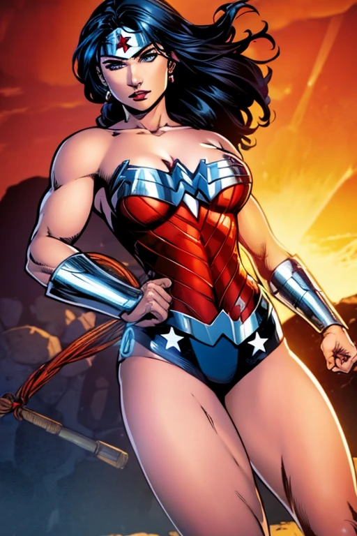 (New 52 Wonder Woman) Wonder Woman: (Topless) (boobs)  out: