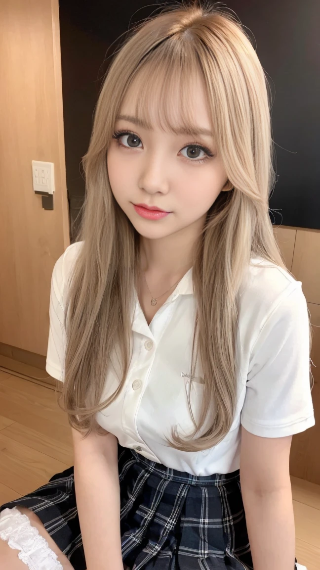 ((最high quality,masterpiece,high quality))gravure,Small face, 最high quality, shape, Very detailed, High resolution, 8k wallpaper, 完璧なダイナミックな構shape, Beautiful and detailed、Big eyes,Long eyelashes:1.35,Natural color lip, Bold sexy pose,
1girl, 1man, sitting, spread legs, (fingering from behind:1.2), breast grab from behind, cowboy shot,, BREAK girl, 18 yo, (:1.3), (large breasts:1.3), (blond hair:1.2), (medium long hair:1.2), (hair between eyes:0.5), (straight hair:1.3), grey eyes, (tareme:1.1),
nsfw
closed eyes, heavy breathing, frown, half open mouth, (wavy mouth:0.8), sweat, blush,
(school uniform), (white collared shirt, plain pattern shirt, short sleeves, shirt tucked in:1), (red plain pattern narrow neck ribbon:1.1), (button gap:1.2),
(black and grey plaid pattern skirt:1), (pleated skirt, miniskirt:1.2),
(white lace panties:1.2), pussy juice stain
classroom