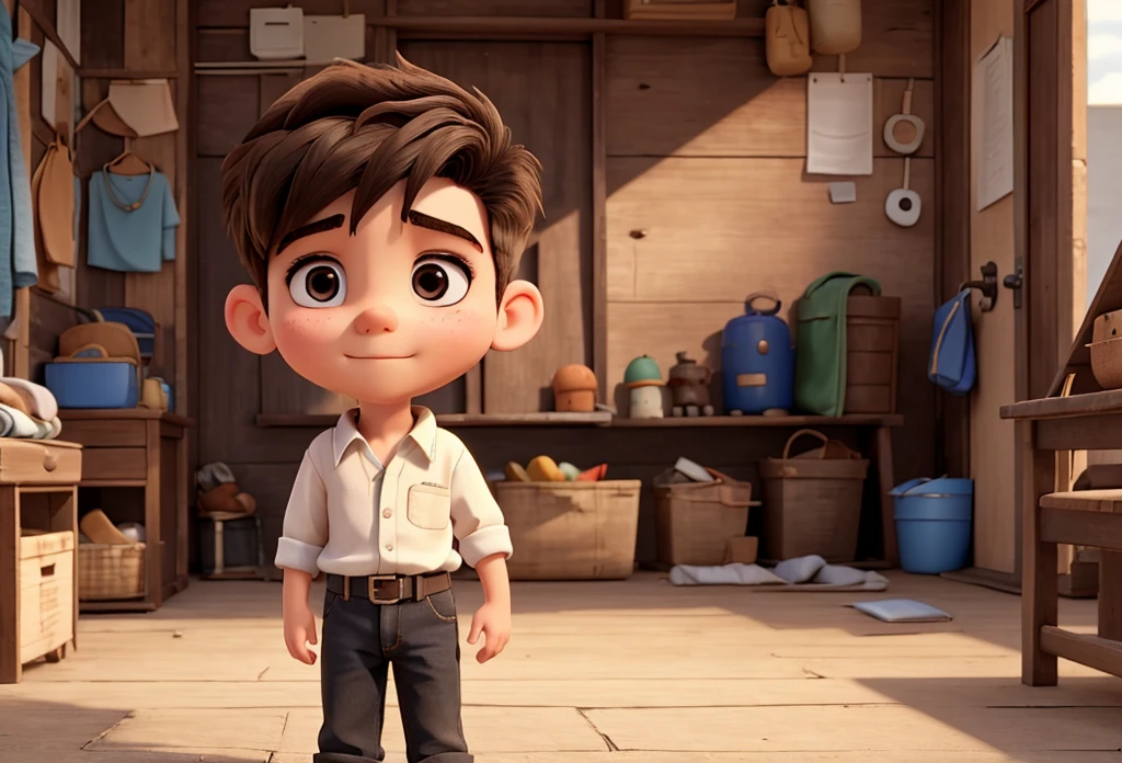 A young boy.