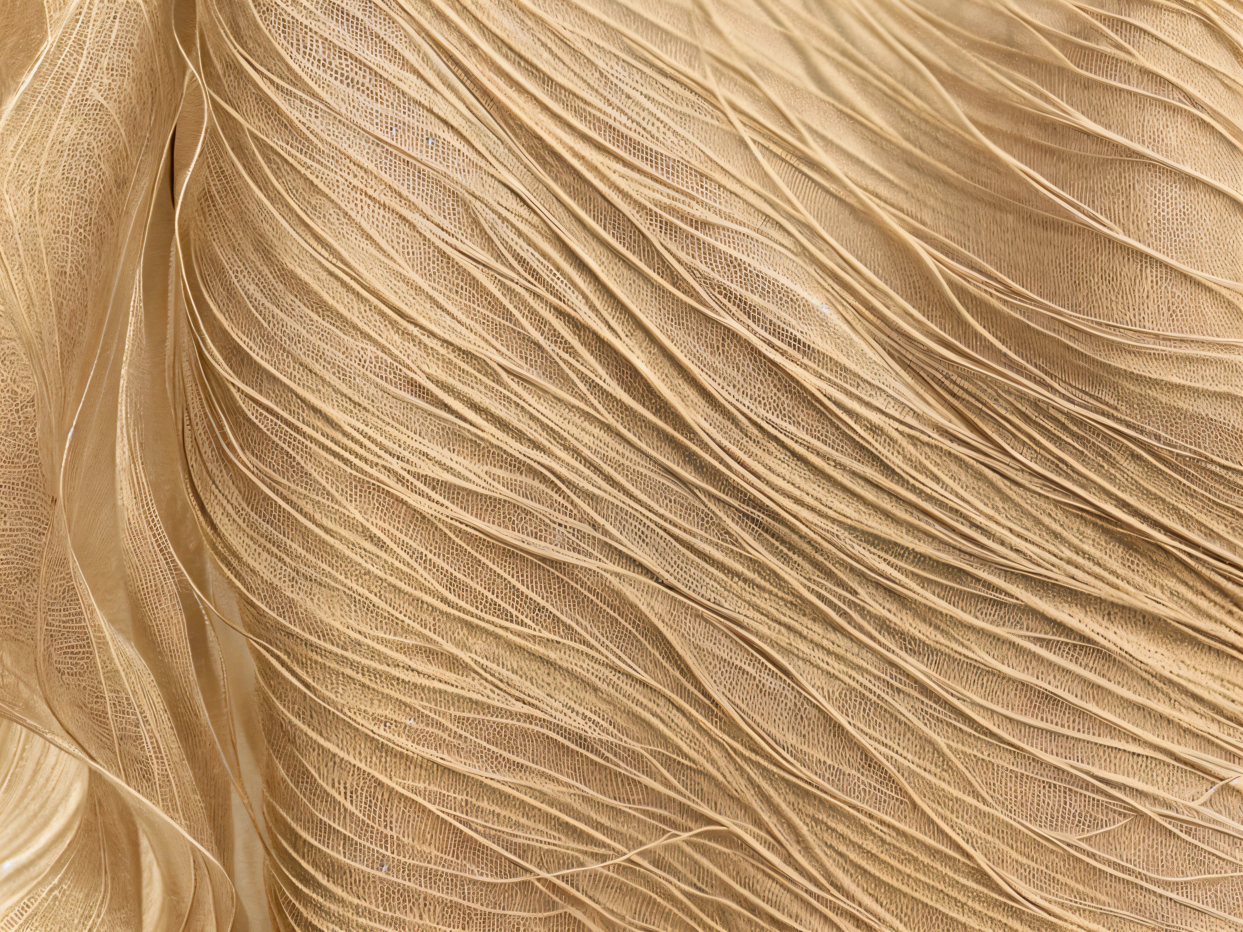 a beautiful detailed fabric texture background, intricate woven patterns, soft and smooth material, high quality, 8k, photorealistic, warm lighting, muted color tones, elegant, calming atmosphere, minimalist design, natural fibers, subtle sheen, detailed weave structure, complex interlacing threads, seamless repeating pattern, luxurious textile, natural organic look, detailed fabric folds and creases, delicate fibers, plush and velvety, subtle shading and highlights, visually appealing, realistic material properties