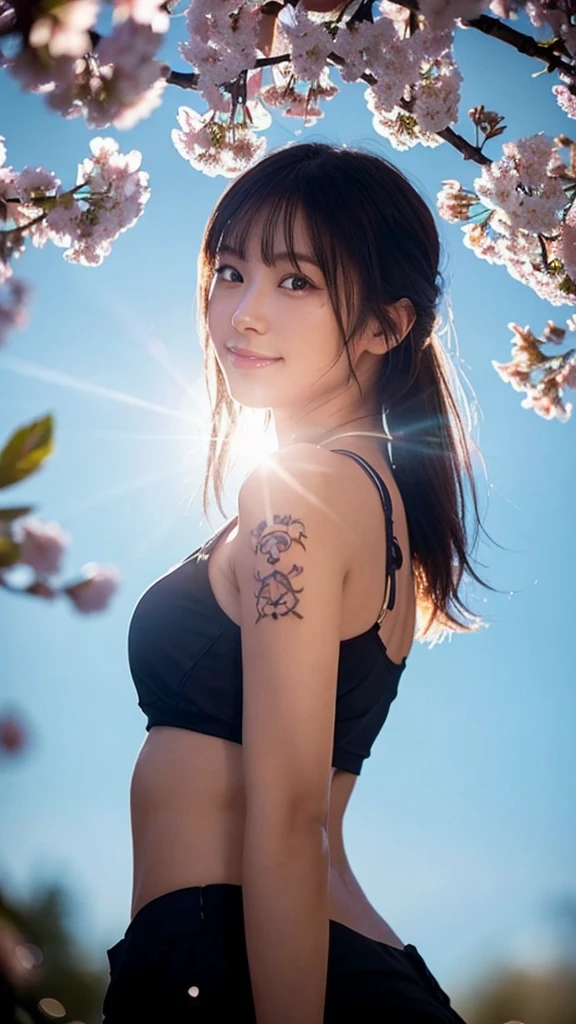 masterpiece, highest quality, (Highly detailed CG Unity 8k wallpaper), (highest quality), (Best illustrations), (Best Shadow)、 ((Other than the face美しい芸術的ボディペインティングアート， Highlighted rows:1.3)）、Age 25、7人の美しいwoman、Abdominal muscles、A shy smile　、 (burnt skin:1.2), (16K Real),, (woman:1.1), (Highlighted rows:1.3),, Delicate silver short hair, (Outdoor:1.2), Beach、 Palm tree, bird, , （beautiful medium-sized breasts, , Thigh height）, ((Other than the face、Beautiful tribal tattoo pattern body painting art))、((（Protruding nipples、Your vagina is beautiful）))、(Show me your profile、A sexy pose with the body twisted diagonally），（Perfect Naked），A kind smile，Always looking at us