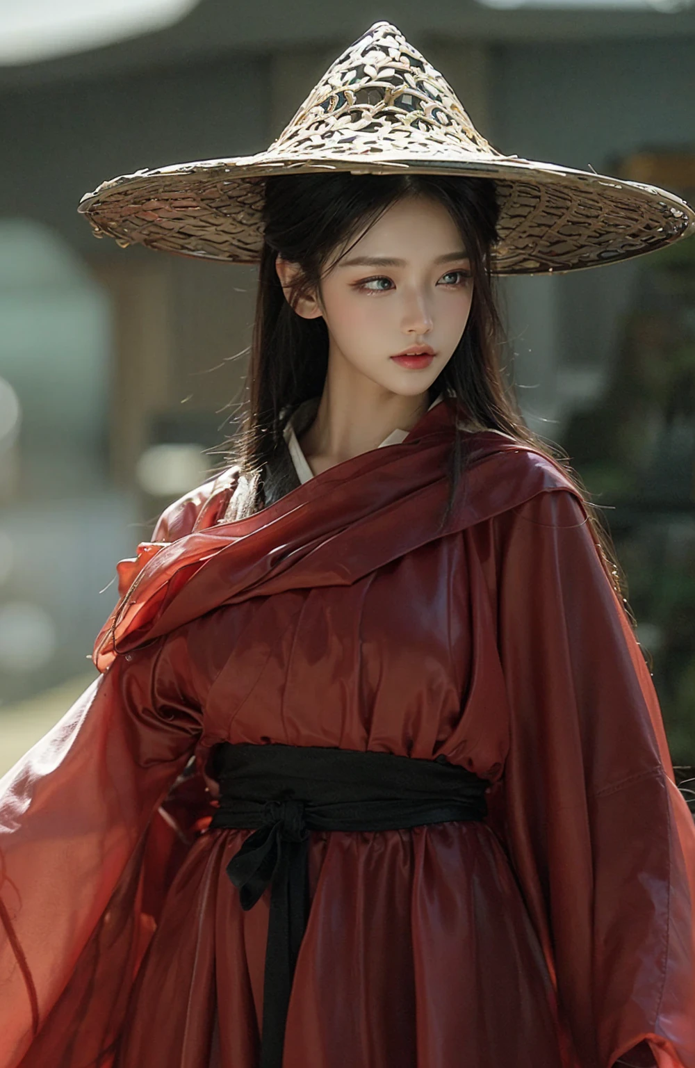 Game Art,CG Animation,Best image quality,Maximum resolution,8K picture quality,(A bust photo),(portrait),(Head close-up),(Rule of Thirds),Unreal Engine 5 rendering works,20 year old girl,((Queen)),The eyes are very detailed,(Large Breasts),Elegance and nobility,Ray Tracing,Game CG,((3D Unreal Engine)),OC rendering reflection mode,4K,Ultra-clear,Translucent lace,Fair and plump figure,Pretty Face,Glossy Gel Coat,身着华贵礼服的Queen,Gorgeous clothing,Luxurious and exquisite jewelry,Colorful makeup,Full figure,Dark red lipstick,精致Gorgeous clothing,Supermodel,Gold Jewelry,Luxurious clothing,Martial Arts Novels,Female Swordsman