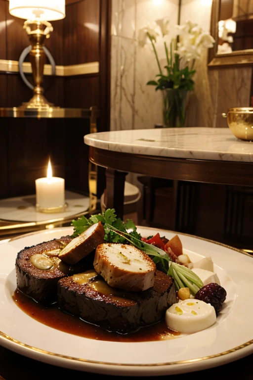 luxurious meals