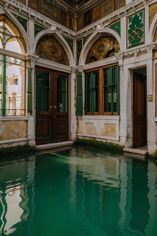 Green palace in Venice