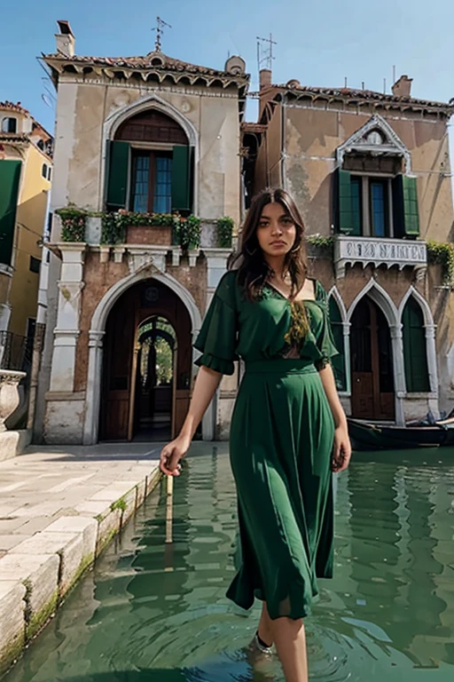 Green palace in Venice