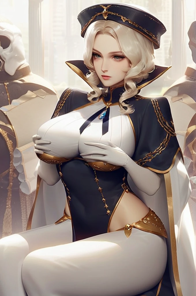 ((Лучшее качество)), ((шедевр)), (подробный), enlarge her breasts a little
