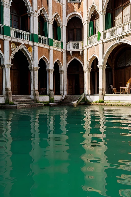 Green palace in Venice