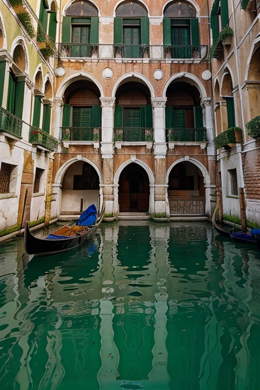 Green palace in Venice