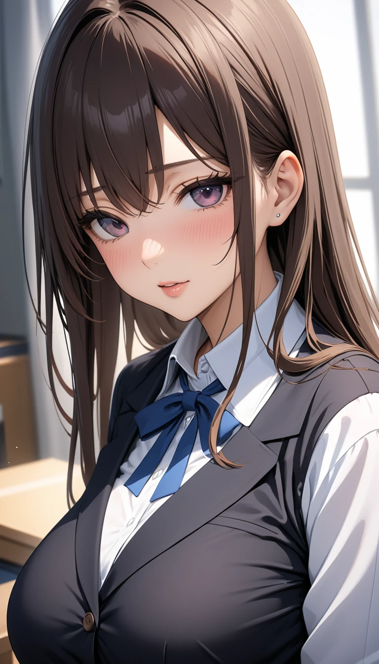 (Highest quality)、(Masterpiece)、(Very detailed)、(4K)、One Woman、teacher