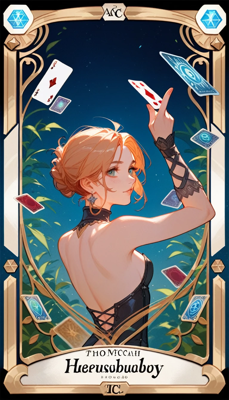 nobody，Remove people，Back of the Manchi card，Card cover，Tarot，Hearthstone，
