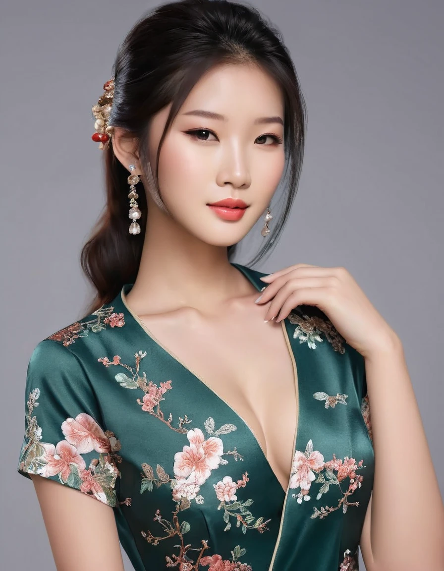 Realistic beautiful asian female