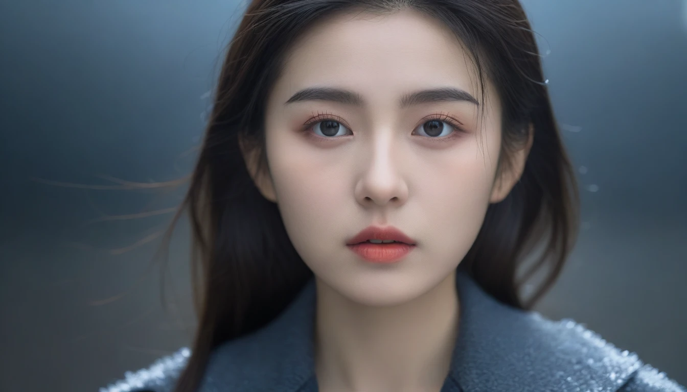 8K, Ultra-high resolution, best quality, masterpiece, Surrealism, photo,Three-Part Approach, 1 girl, (16 years old:1.3), pretty girl, Cute face, Beautiful eyes in every detail,(best quality,masterpiece:1.3,In 8K),(Practical:1.4,RAW Shooting,Caustics),of the night city,(heavy rain:1.2),Street Lights,(Street Lightsの光を反射して白く輝く雨粒:1.2),(The woman looked up at the sky),Zhongfa,Sad expression,long coat,Chest shooting,((Thin legs))、A bold gesture,Super cute supermodel、Look closely at the camera,鮮明なdetailed、detailed、Surrealism、Light and Shadow,glare,Fashion magazine cover,Thin lips