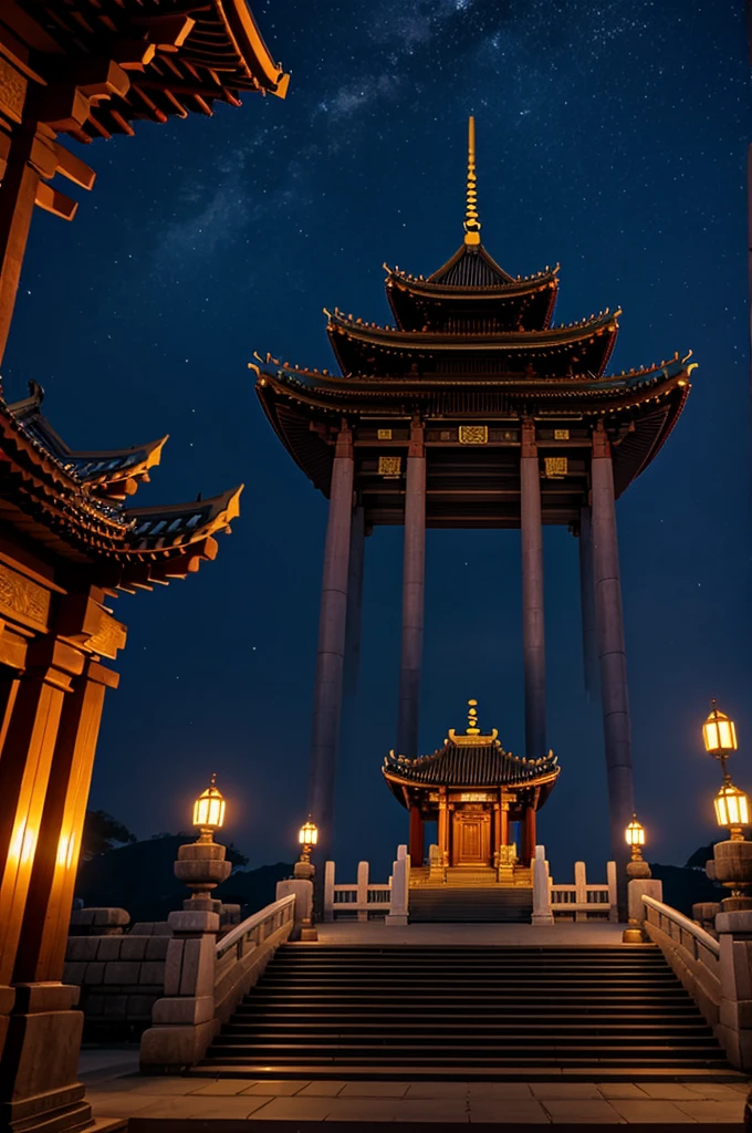 Night Temple Hall