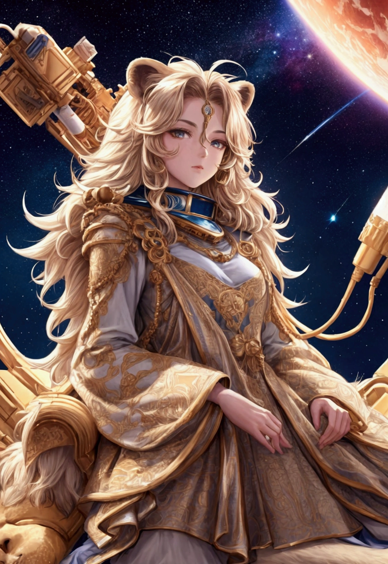 LION IN SPACE