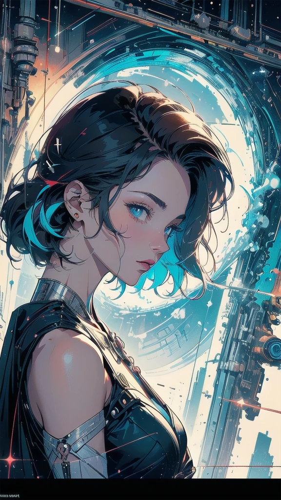 (((masterpiece, highest quality))),(((solo:1.2))),(((1girl:1.2))),32k wallpaper, very detailed, poster, vintage science fiction,(((((geometric cinematic movie poster))))), ((bauhaus)),(shape),(((abstract))),(mid century modern),movie poster,(((((portfolio))))),(((((Close-up))))),(((((bust up))))),((((more various angle)))),(((highlight))),Vast landscape,((((heterochromia)))),(((complete. detailed face))),(((Extremely talented))),(((most complecated machine))),(Colorful color scheme),(reflection light leak)