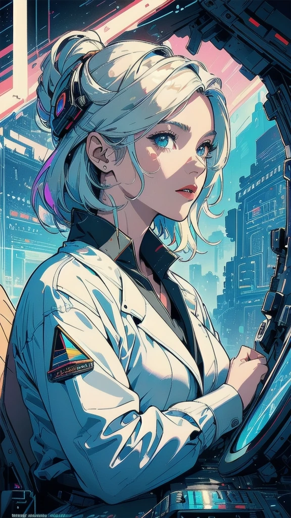 (((masterpiece, highest quality))),(((solo:1.2))),(((1girl:1.2))),32k wallpaper, very detailed, poster, vintage science fiction,(((((geometric cinematic movie poster))))), ((bauhaus)),(shape),(((abstract))),(mid century modern),movie poster,(((((portfolio))))),(((((Close-up))))),(((((bust up))))),((((more various angle)))),(((highlight))),Vast landscape,((((heterochromia)))),(((complete. detailed face))),(((Extremely talented))),(((most complecated machine))),(Colorful color scheme),(reflection light leak)