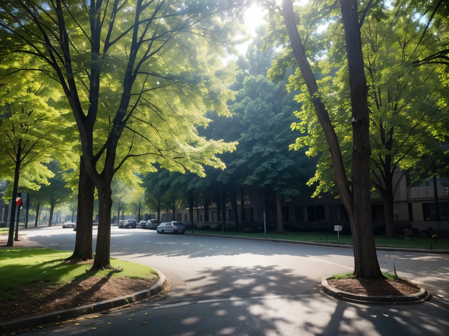 Masterpiece, hd, park, outdoor, hd photoraphy, tree, sunlight, streets, daytime