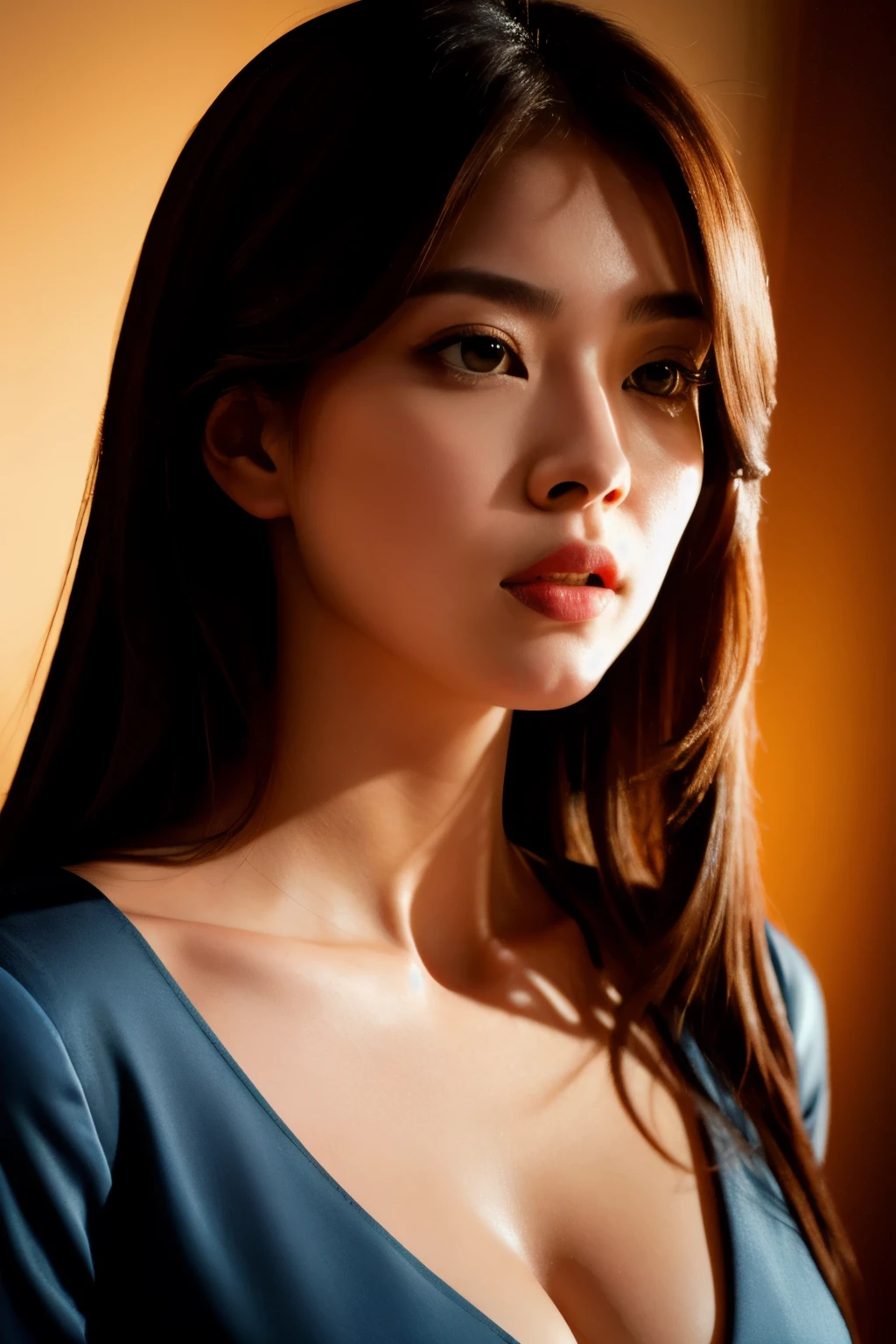 1girl in, (deep neckline:1.2), (Raw photo, Best Quality), (Realistic, Photorealsitic:1.4), masterpiece, Extremely delicate and beautiful, Extremely detailed, 2k wallpaper, amazing, finely detail, the Extremely Detailed CG Unity 8K Wallpapers, Ultra-detailed, hight resolution, Soft light, Beautiful detailed girl, extremely detailed eye and face, beautiful detailed nose, Beautiful detailed eyes, long straight hair, Cinematic lighting, Winter scene, Perfect Anatomy, Slender body,
INFO camisole