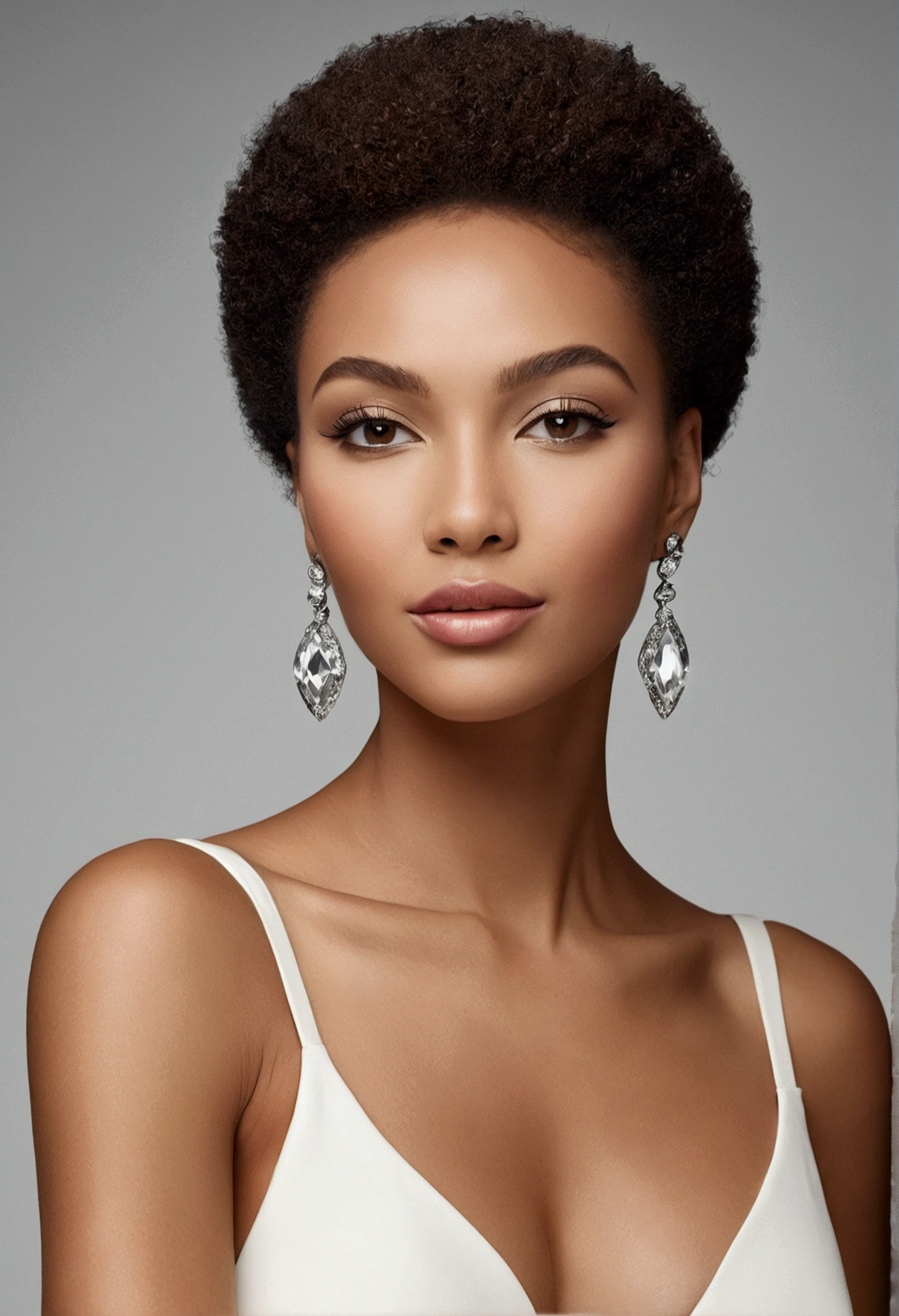 Woman with great natural attributes 