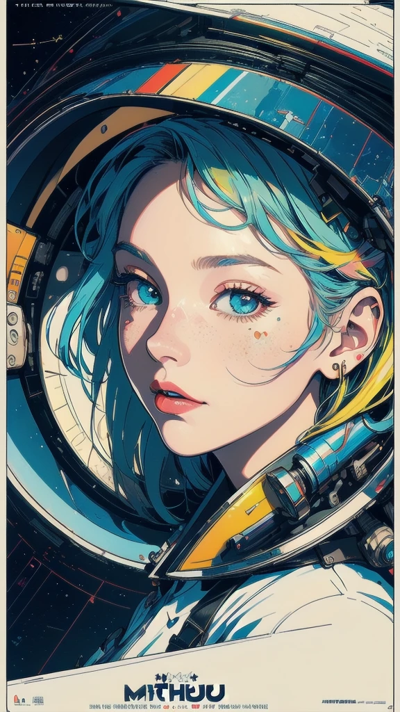 (((masterpiece, highest quality))),(((solo:1.2))),(((1girl:1.2))),32k wallpaper, very detailed, poster, vintage science fiction,(((((geometric cinematic movie poster))))), ((bauhaus)),(shape),(((abstract))),(mid century modern),movie poster,(((((portfolio))))),(((((Close-up))))),(((((bust up))))),((((more various angle)))),(((highlight))),Vast landscape,((((heterochromia)))),(((complete. detailed face))),(((Extremely talented))),(((most complecated machine))),(Colorful color scheme),(reflection light leak)