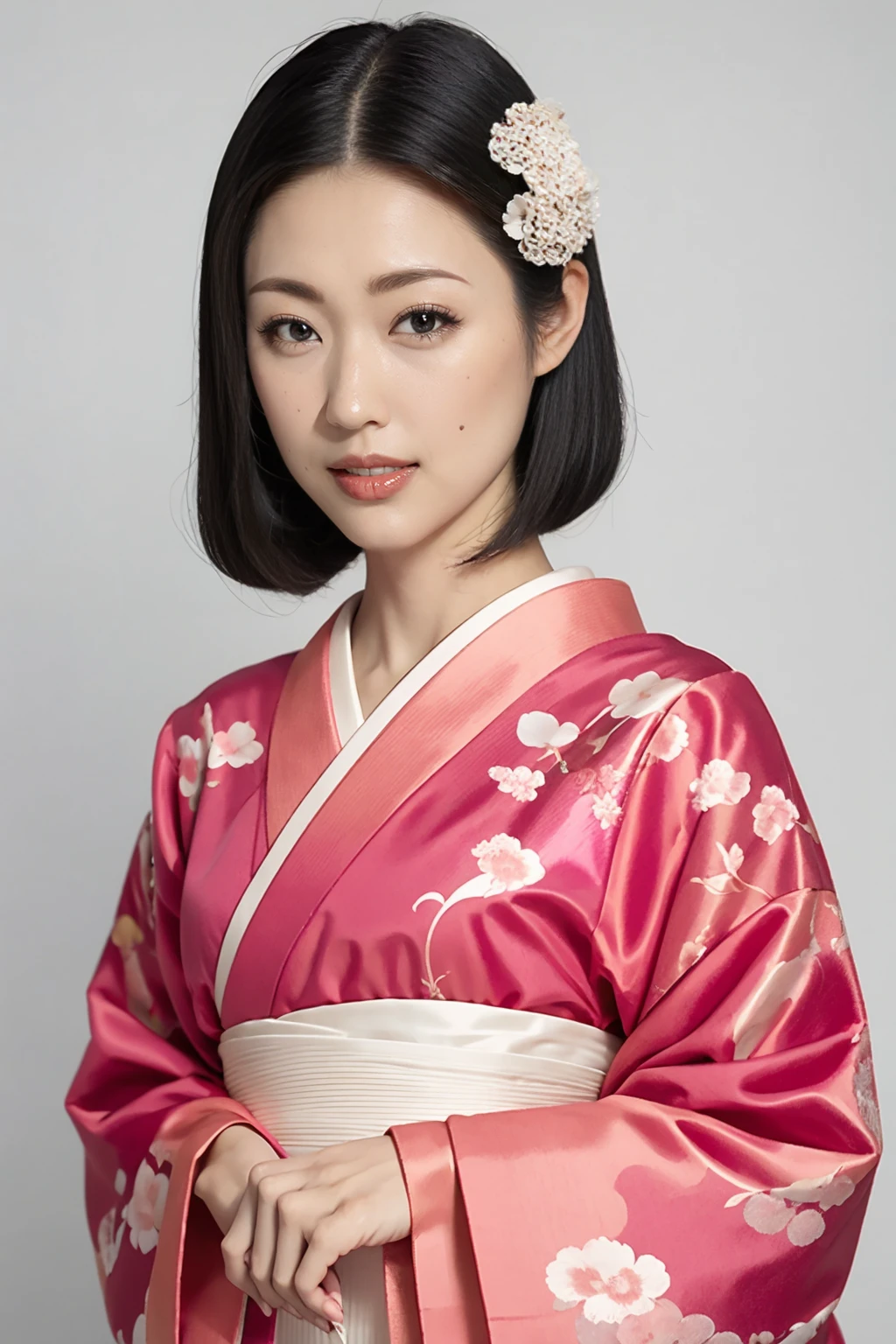 Pink kimono, Geisha hairstyle, Japanese Geisha, Photographic portrait of a geisha, Geisha make-up, Beautiful geisha, Traditional Japanese, Japanese skilled geisha, Japanese women, remarkable Geisha make-up, Traditional geisha costume, Portrait of a Geisha, Portrait of a Geisha