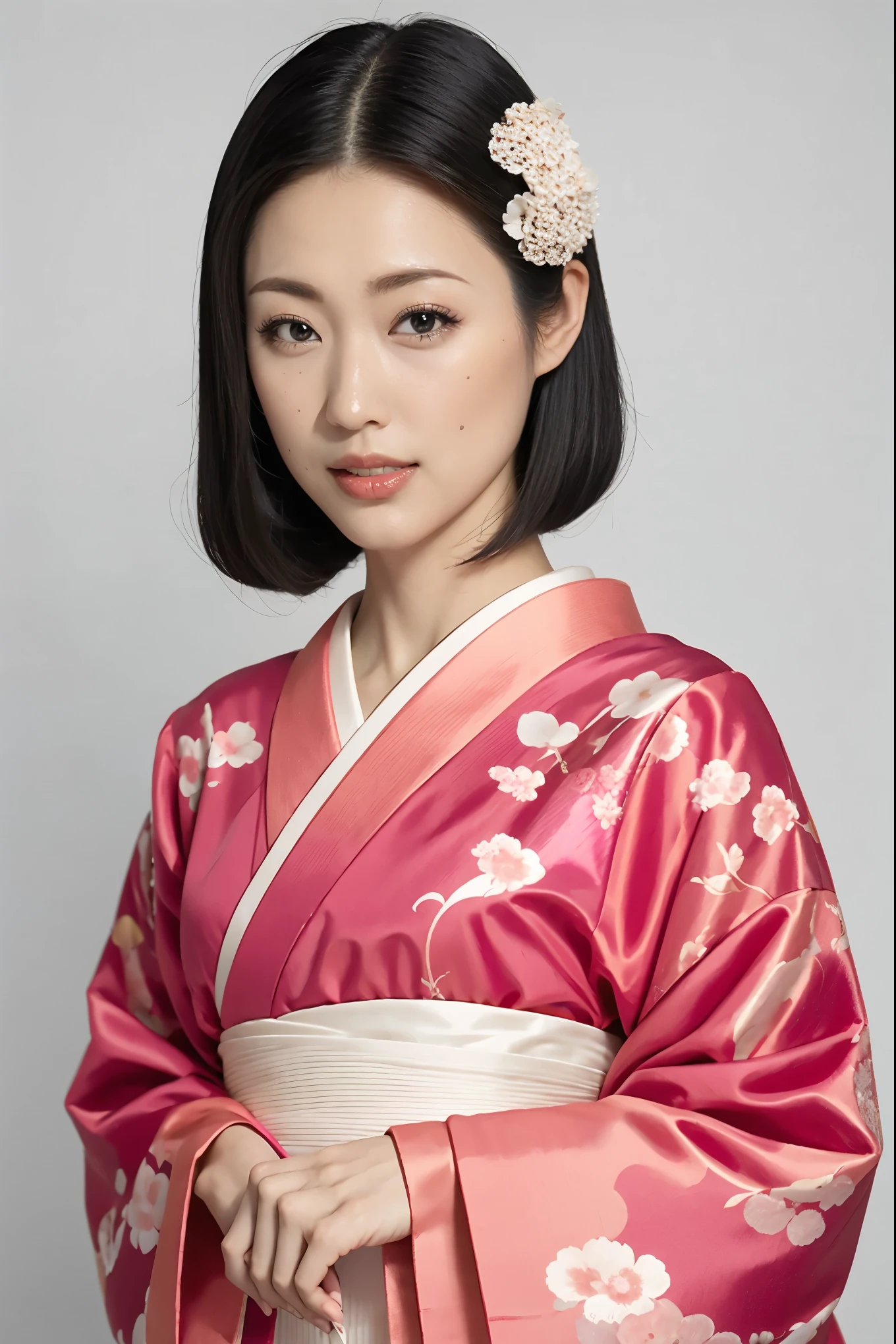 Pink kimono, Geisha hairstyle, Japanese Geisha, Photographic portrait of a geisha, Geisha make-up, Beautiful geisha, Traditional Japanese, Japanese skilled geisha, Japanese women, remarkable Geisha make-up, Traditional geisha costume, Portrait of a Geisha, Portrait of a Geisha