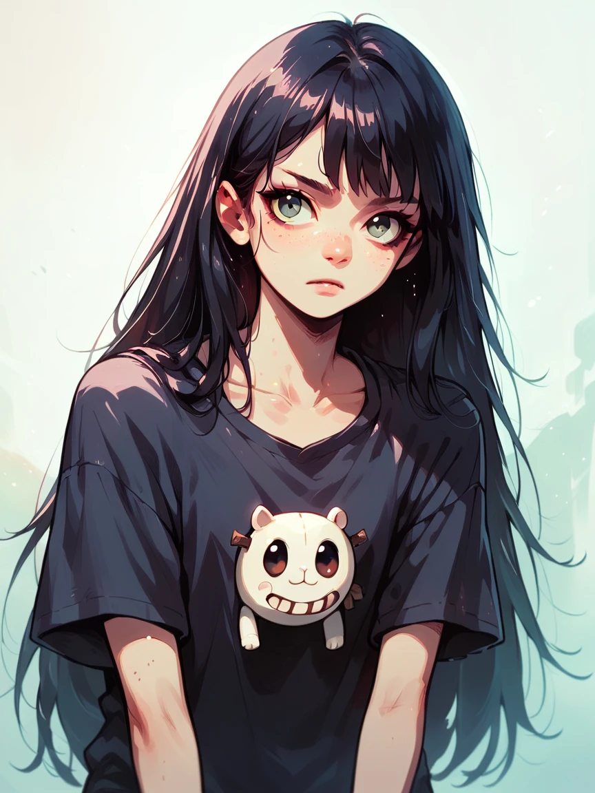 score_9, score_8_up, score_7_up, score_6_up, 1girl, kid, long hair,  g4n1m3, smooth anime