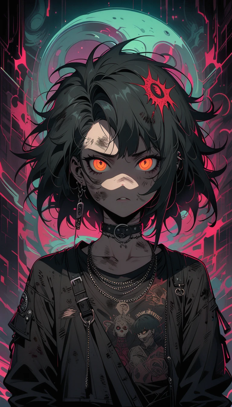 ((best quality)) , ((masterpiece)) , (detailed),Jean-Joseph Benjamin-Constant, Glowwave, Photograph, Jake Parker, Alan Davis, Hipster Art, Cleancore, Art Deco Girl, Monstrous and Boring, Swirling, Metalcore, Film Washi, portrait art by Stanisław Ignacy Witkiewicz, detailed, intricate, background inspired, luxury, pure,(((Grunge style , Textured, distressed, vintage, edgy, punk rock vibe, dirty, noisy)))