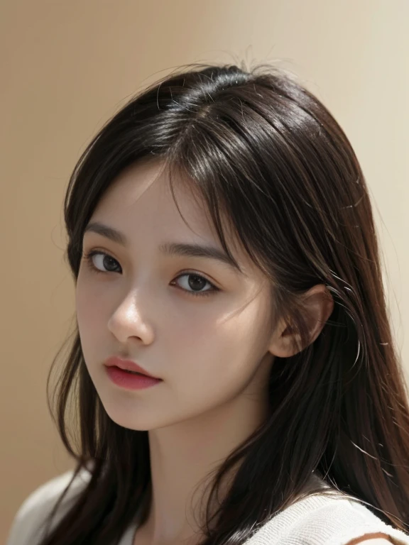 ((((highest quality))))、(((Ultra-precision CG16K wallpaper)))、(((masterpiece)))、(((Super detailed)))、(((super extreme details)))、1people's women、mature woman、24 year old woman、((Japanese face))、((very beautiful face))、((did:1.5))、((Straight ponytail hair、blunt bangs))、(shiny brown hair)、beautiful delicate eyes、brown eyes、raised eyebrows、high nose、small nostrils、small mouth、seductive lips、beautiful breasts、((C cup size breasts))、cleavage、plump body、(Chubby body type)、perfect proportions、perfect ???????、perfect composition、beautiful detailed shading、beautiful natural lighting、beautiful detail glow、Depth of the bounds written、(((High chroma)))、(((real:1.9)))、((vivid:1.5))、((edge:1.6))、((beautiful skin))、((skin texture))、((Realistic skin feel))、(((cowboy shot、Thigh:1.5)))、((Angle seen from the front:1.5))、((Surprised face with open mouth:1.4))、(Eyes looking at me:1.5)、Daytime bedroom、bright sunshine、Natural light、(((in front of the bed:1.2)))、(standing pose:1.5)、(((A severely torn cardigan、Violently torn and torn beige pink lace bikini lingerie clothes:1.6)))、((Completely ?????:1.2))、((choker、Wearing earrings:1.3))、