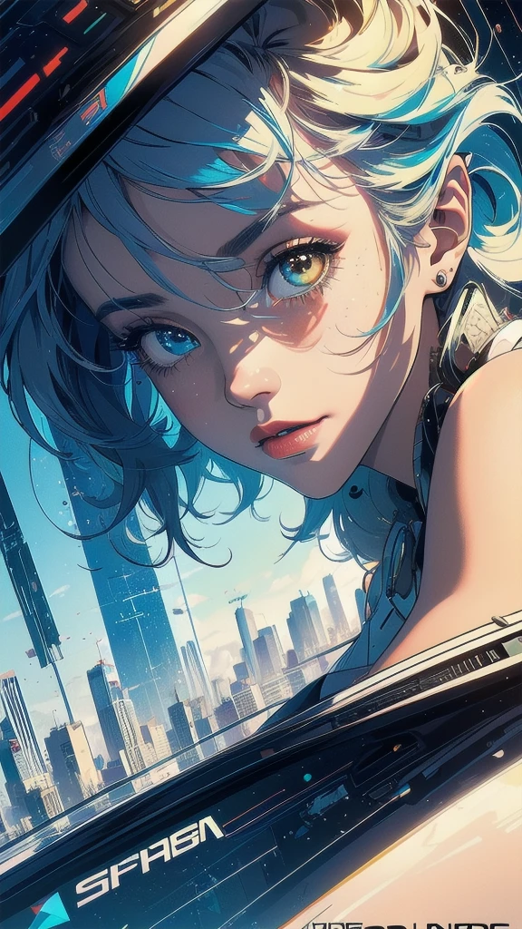 (((masterpiece, highest quality))),(((solo:1.2))),(((1girl:1.2))),32k wallpaper, very detailed, poster, vintage science fiction,(((((geometric cinematic movie poster))))), ((bauhaus)),(shape),(((abstract))),(mid century modern),movie poster,(((((portfolio))))),(((((Close-up))))),(((((bust up))))),((((more various angle)))),(((highlight))),Vast landscape,((((heterochromia)))),(((complete. detailed face))),(((Extremely talented))),(((most complecated machine))),(Colorful color scheme),(reflection light leak)