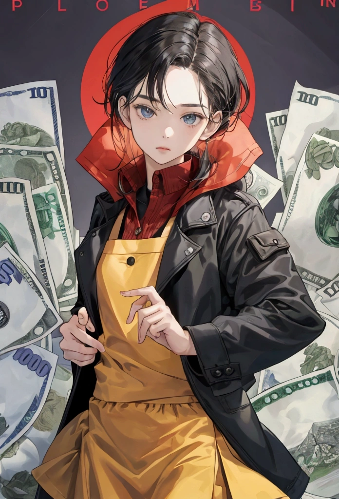 Background ofmoney for a novel cover. ืI don't want people.