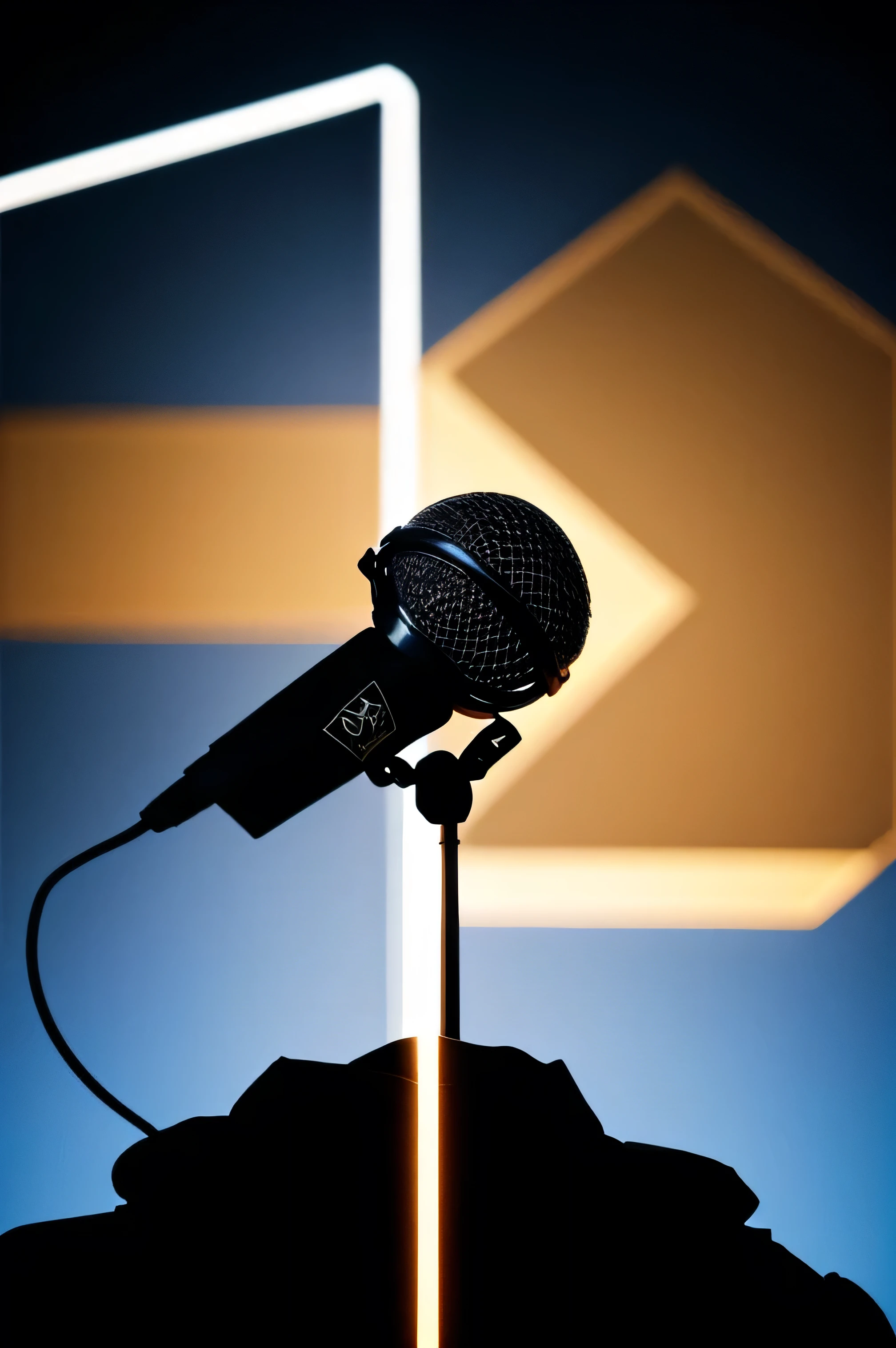 Incorporate symbols or icons that relate to the themes or topics discussed in your podcast. For example, if it's about growing up, you might include elements like a silhouette of a boy, a microphone, or speech bubbles.