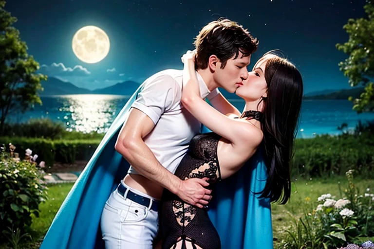 I stole my mother's attention and came to the moonlit blue cape.
What are you thinking calling me in the middle of the night?
I get irritated by the fact that you seriously ask, "Can I kiss you?" and you don't know the mood.
moonlight magic.
If you want to woo me, do it on a crescent moon night.
hold me tight.
At the back of the cove, there is a secret garden that no one knows about.