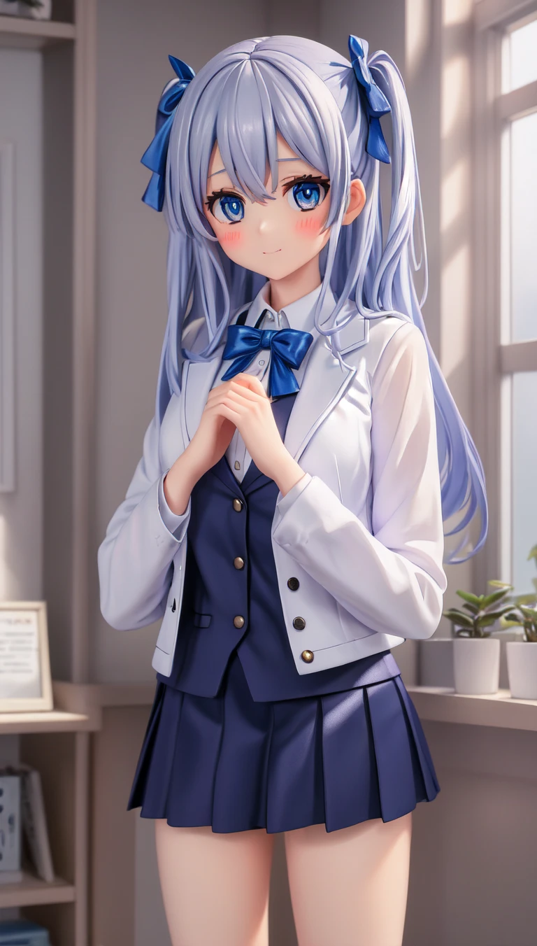 masterpiece, Highest quality, High resolution, 1h1 ..., hair ornaments, Knee socks, Long Hair, Long sleeve, Pleated skirt, blue Knee socks, Armband, Frilled Skirt, White jacket, White shirt, Blue Skirt, Thigh straps, Cowboy Shot, pointing, Outdoor, (masterpiece、Highest quality、High resolution、Ultra-high-definition CG、8k size wallpaper, super detailed skin, detailed, beautiful detailed eyes), BREAK, ass pov, sit astride, girl on top, focus pussy, black hair, drop eyes, student, BREAK, Sex:1.5, pussy juice:1.5, ((smile)), cum pussy:1.9, baby face, BREAK, Shopping mall, pussy in small penis, erectile nipples, Put your hands forward, peeing, Phimosis, Round eyes、Terribly violent sex acts、((Medium chest))、A large amount of bodily fluids splashing、BREAK、small penis, Live-action background、