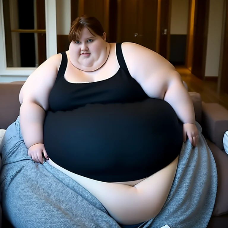Extremely Morbidly Obese English girl
