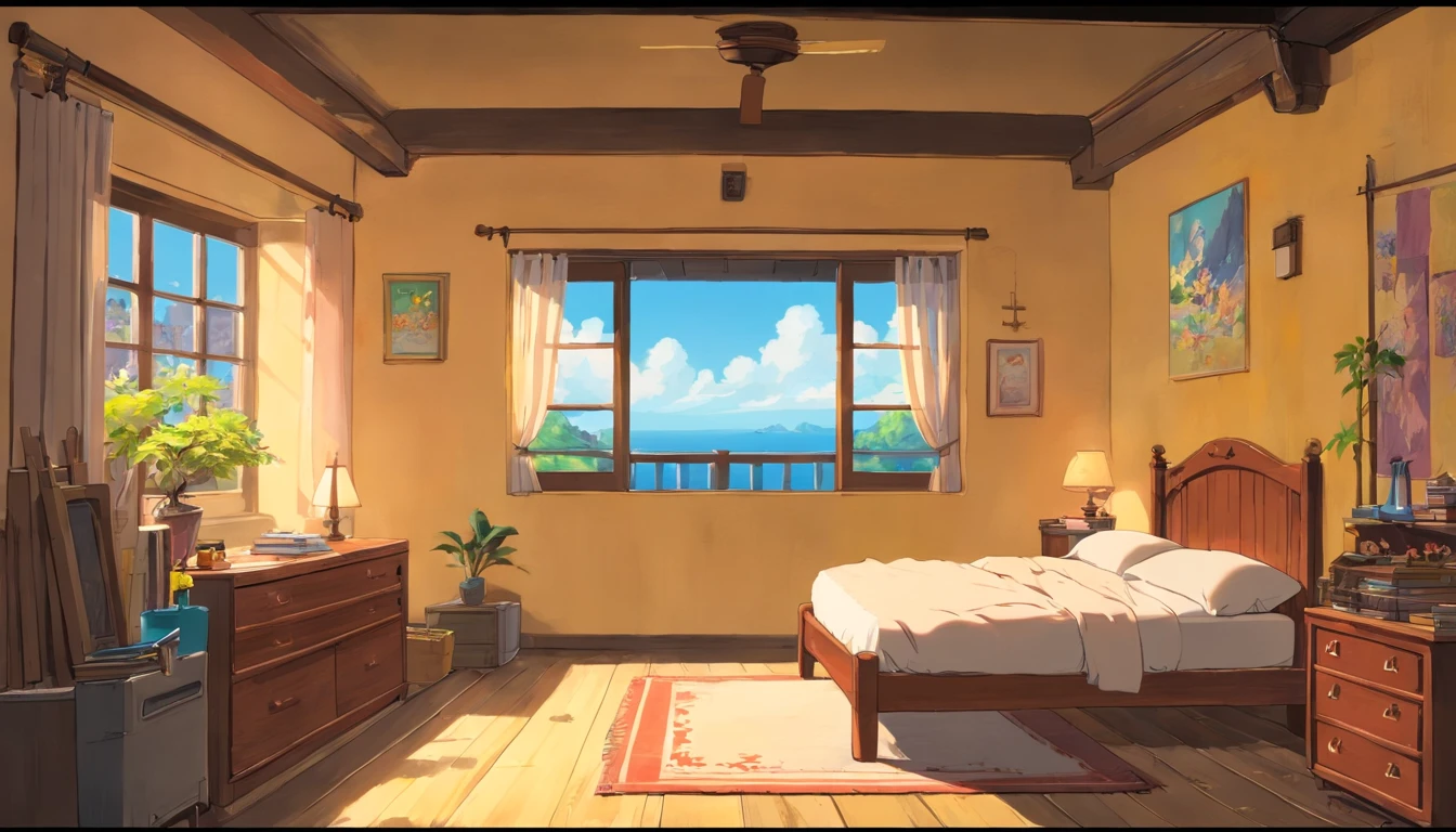 Urban Indoor,Room bedroom,a bed,Simple style