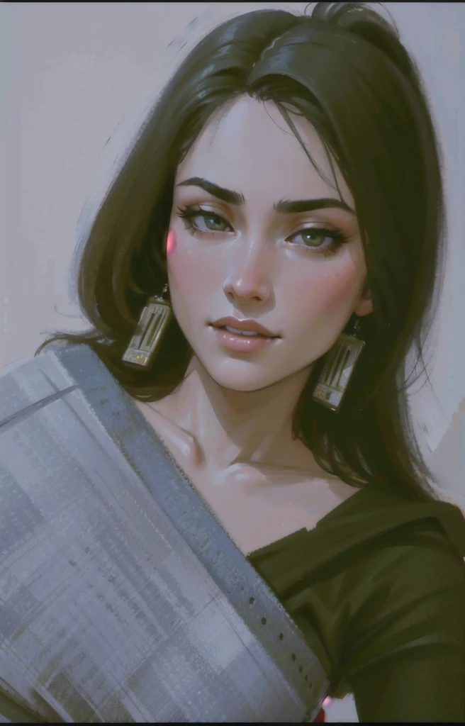 (Masterpiece), (high-quality), female dressed as attractive Samurai, gorgeous, voluptuous, flirting, busty, ample hips, insanely detailed accentuated big booty, looking_back, portrait, photography, detailed skin, Realistic, photo-realistic, 8k, highly detailed, full-length frame, HIGH detailed RAW color art, piercing, diffused soft lighting, shallow depth of field, sharp focus, hyperrealism, cinematic lighting,