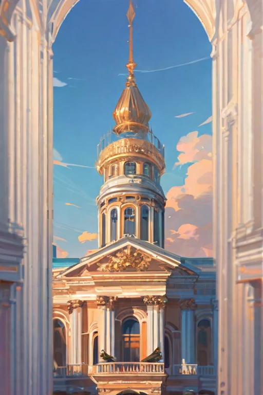 ((Best quality)), ((masterpiece)), (detailed), Saint Petersburg