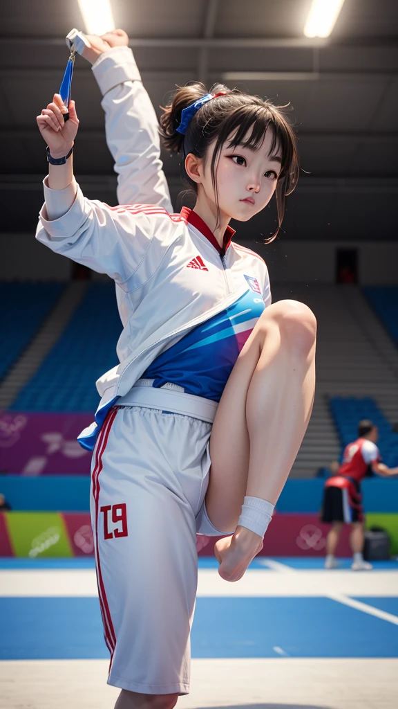 Taekwondo competition at the Olympics。