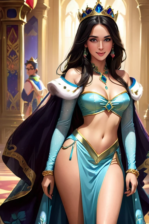 Dressed for a party in a kingdom of princes