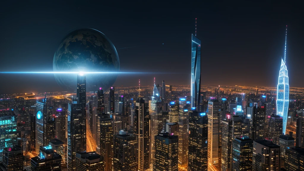 Future City, universe, technology, magic, reality,