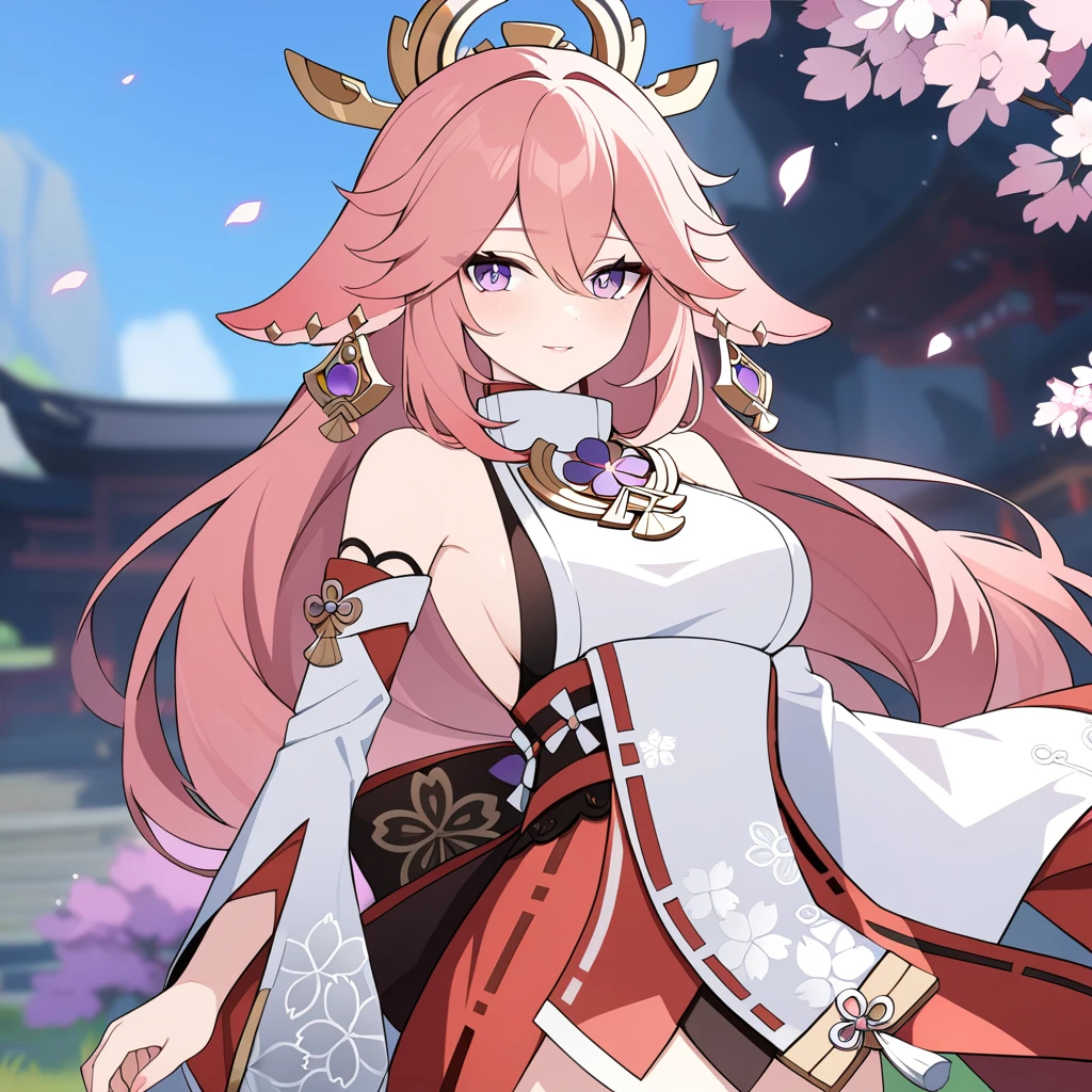 High quality,Yae miko(genshin impact)