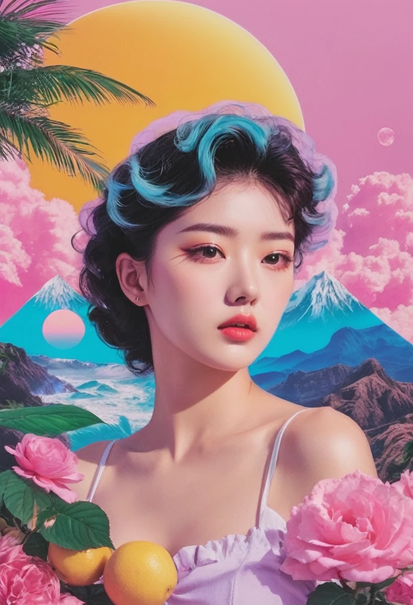 The Vaporwave Aesthetic is an Art Form,Its characteristic is the fantasy of contemporary art.、collage、I can't order,Intense psychedelic colors and retro-future decadence, of course.。Vaporwave Art Form Through Music、Visual elements and other presentation formats,Featuring a unique vaporwave aesthetic.。Vaporwave art is、It was born in the early 1910s as a genre of internet electronic music that sampled Europe.。.., American and Japanese pop music clips from the 1900s,Wearing a bomber jacket、After slowing down、Wake up、Concerns and stylization,Forming a retro and chaotic musical style。at the same time,The aesthetics of vaporwave、It also incorporates a number of Internet elements...,Digital data, etc.、fantasy font、Brilliant colors wait..,These elements became part of the vaporwave aesthetic...。The aesthetic style of vaporwave can be summarized as cyberpunk...、Dystopia、Lo-Fi、Sample Fusion Jajigitar、chiptune、Glitch Art、Futuristic、Vintage、Dematerialized art、Retrotechnology、Surrealism, wait..。