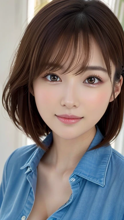 (Representative works:1.3)、(8k、Realistic、RAW Photos、Best image quality:1.4)、(30 year old mature woman)、Small face、Beautiful Face、(Realistic Face)、No makeup、Natural Makeup、light makeup、 (Dark brown hair)、Beautiful hairstyle、Realistic eyes、Beautiful details、 (Realisticな肌)、Beautiful Skin、 (Casual Fashion)、 Confused、 charm、超High resolution、Ultra-realistic、 High resolution、Golden Ratio