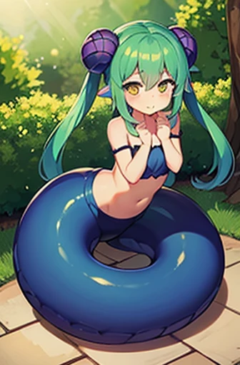 Slime snake girl,