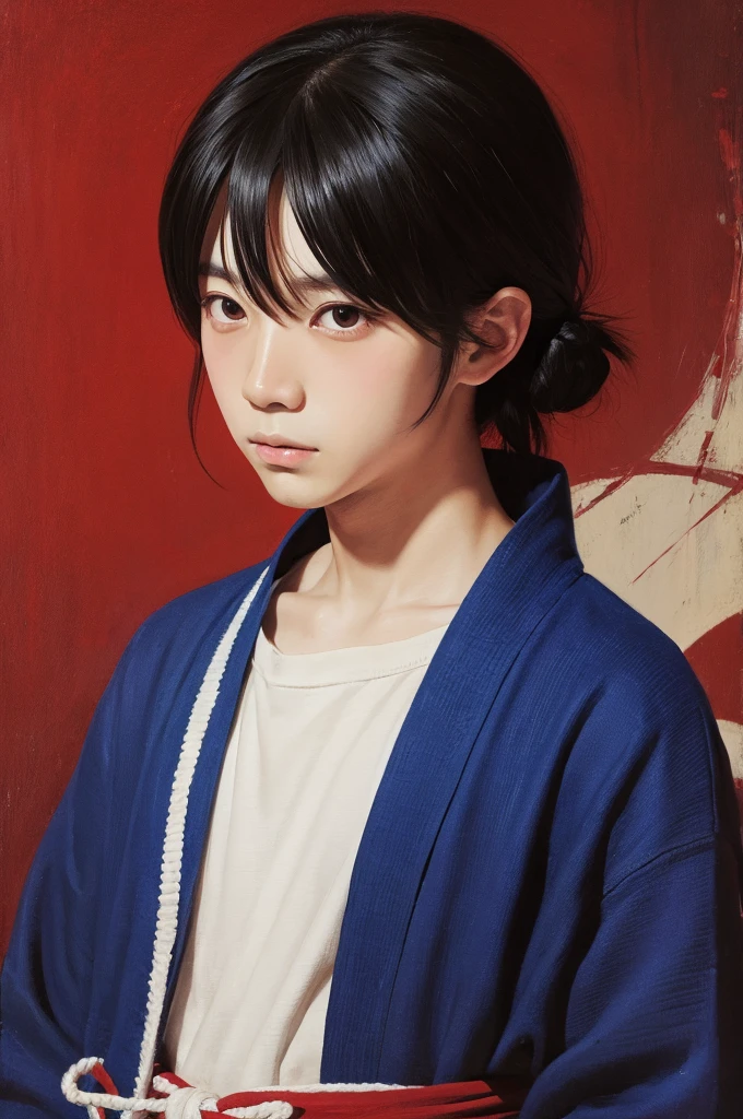 Chiba Yusuke in a painting style