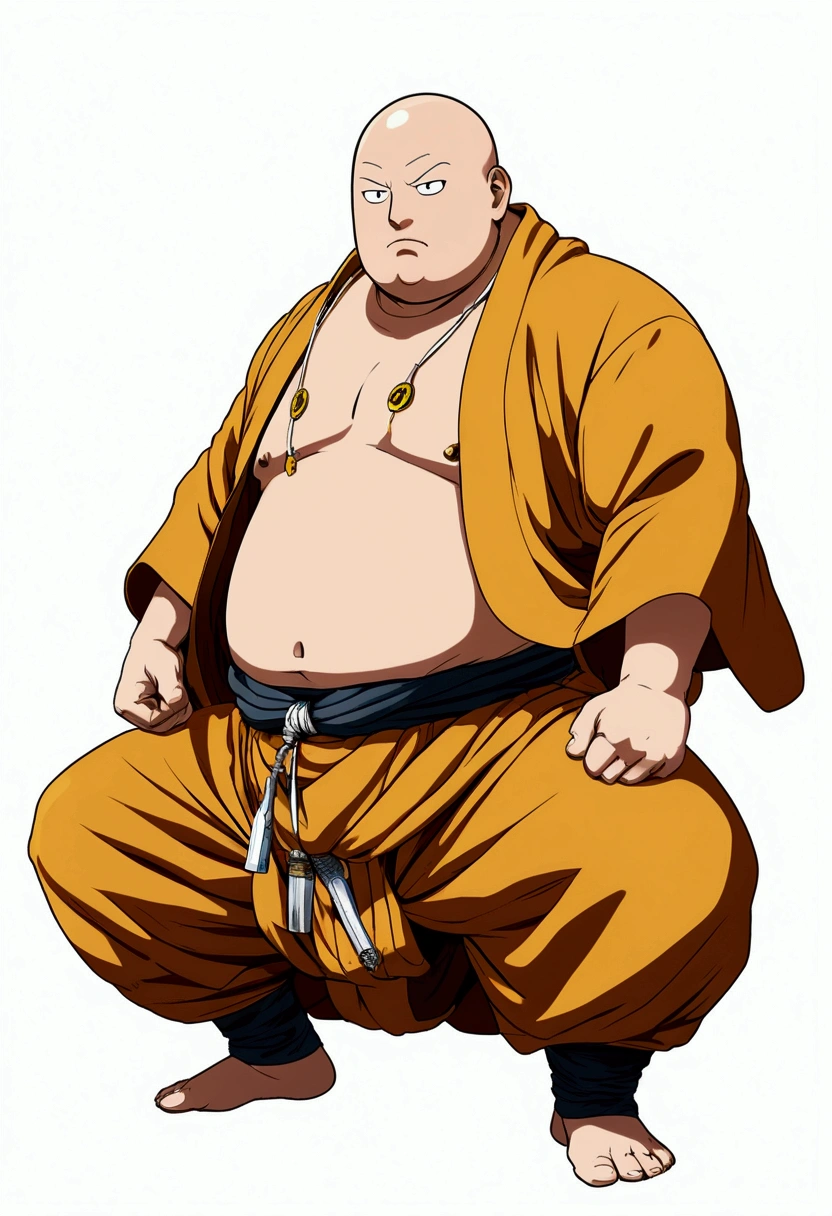 Japanese monk、Chubby One Punch Man、Expert、strongest、Hunter、Tools