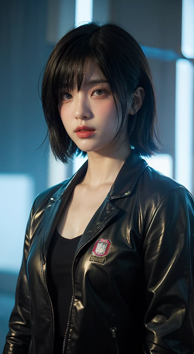 1girl, ghost in the shell in the style of 90's vintage anime, robotics, scifi, futuristic, surrealism, akira style, advance suit, detailed line art, fine details, greg rutkowski makoto shinkai kyoto animation key art feminine eye-level shot